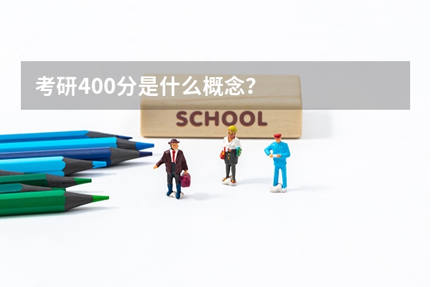 考研400分是什么概念？