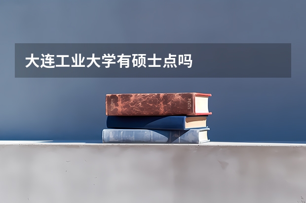 大连工业大学有硕士点吗