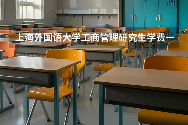 上海外国语大学工商管理研究生学费一年要多少?